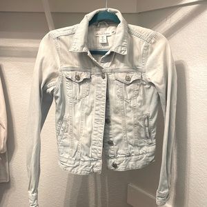 Jean Jacket H&M white washed